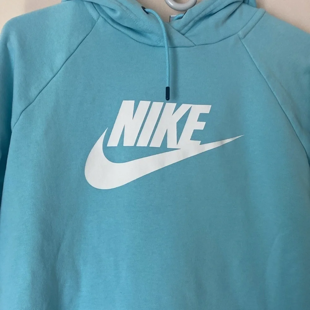 Nike aqua blue hoodie sweatshirt medium